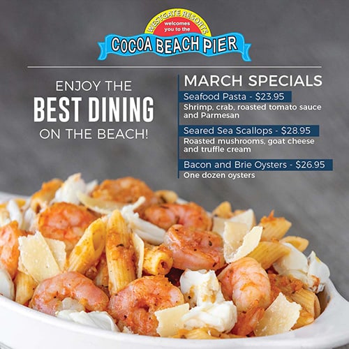 Pier March Specials