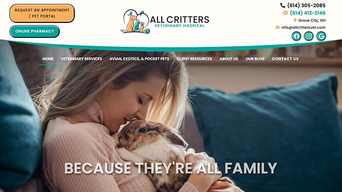 All Critters Veterinary Hospital